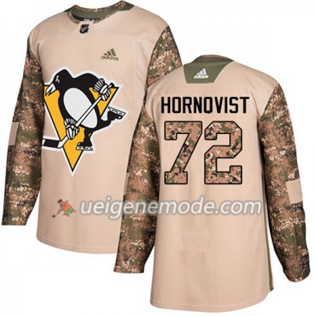 Herren Eishockey Pittsburgh Penguins Trikot Patric Hornqvist 72 Adidas 2017-2018 Camo Veterans Day Practice Authentic